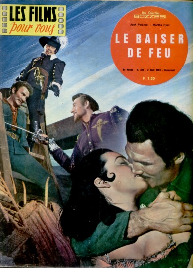 FILMS POUR VOUS | LES magazine side cover Issue 326 2 August 1963
