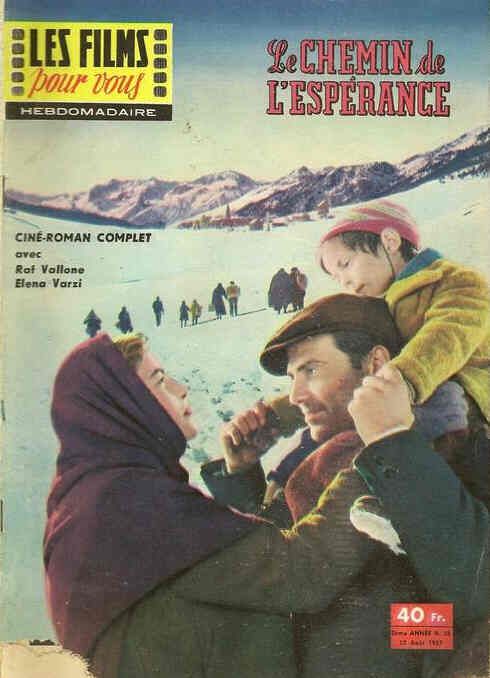FILMS POUR VOUS | LES magazine side cover Issue 38 12 August 1957
