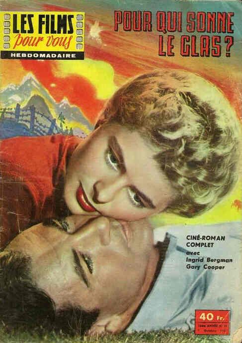 FILMS POUR VOUS | LES magazine side cover Issue 46 7 October 1957