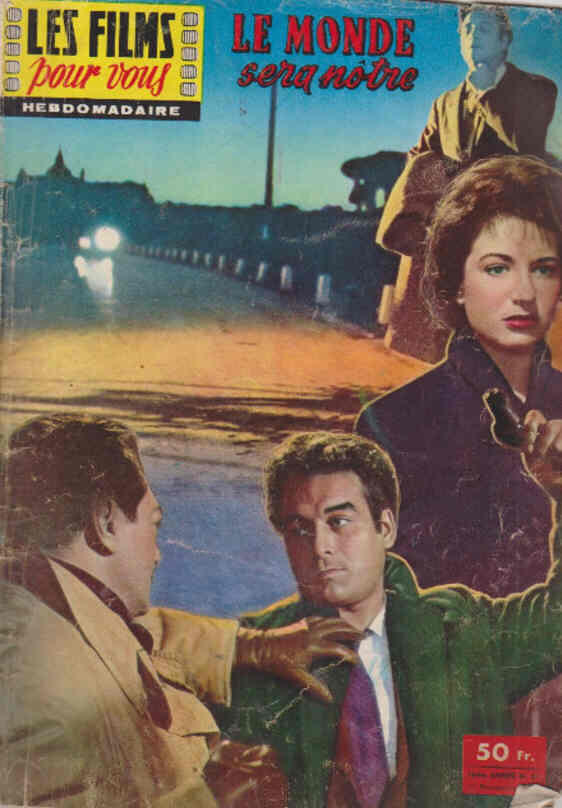 FILMS POUR VOUS | LES magazine side cover Issue 51 11 November 1957