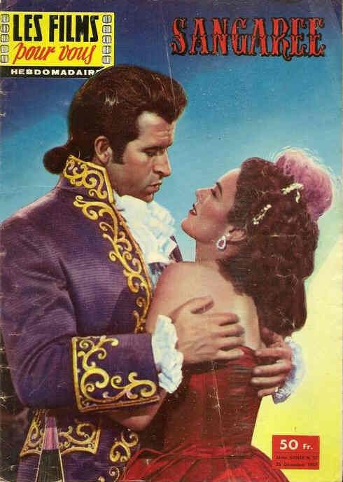 FILMS POUR VOUS | LES magazine side cover Issue 57 23 December 1957