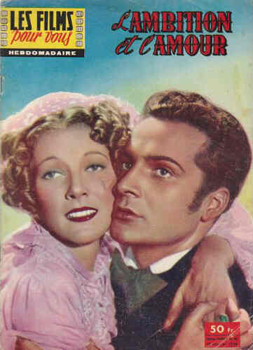 FILMS POUR VOUS | LES magazine side cover Issue 60 13 January 1958