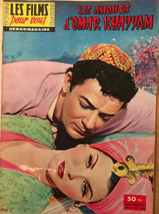 FILMS POUR VOUS | LES magazine side cover Issue 61 20 January 1958