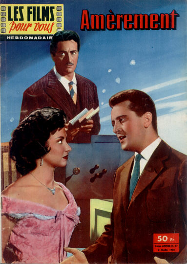 FILMS POUR VOUS | LES magazine side cover Issue 67 3 March 1958