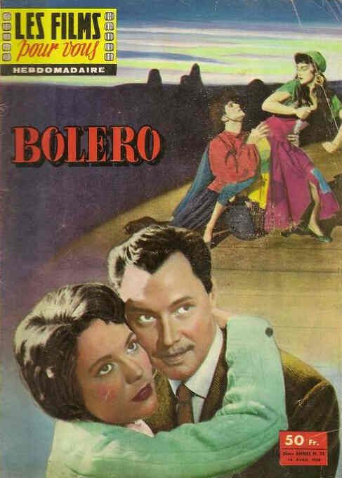 FILMS POUR VOUS | LES magazine side cover Issue 73 14 April 1958