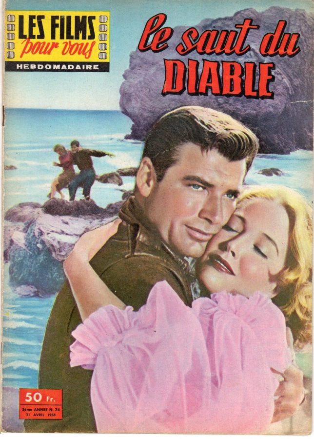 FILMS POUR VOUS | LES magazine side cover Issue 74 21 April 1958