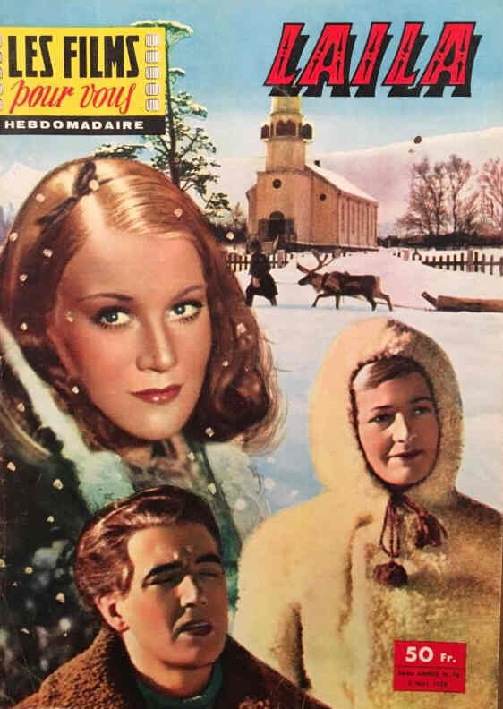 FILMS POUR VOUS | LES magazine side cover Issue 76 5 May 1958