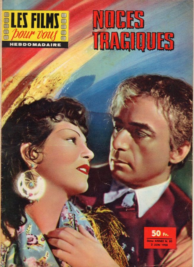 FILMS POUR VOUS | LES magazine side cover Issue 80 2 June 1958