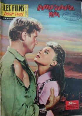 FILMS POUR VOUS | LES magazine side cover Issue 94 8 September 1958