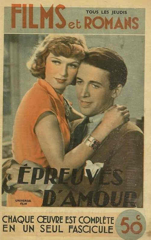 FILMS ET ROMANS magazine side cover Issue 1 7 July 1938