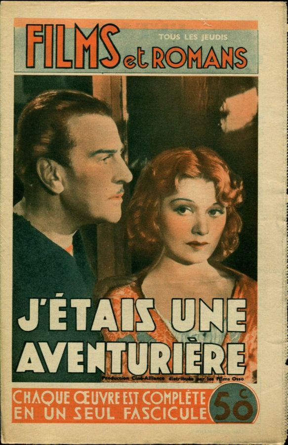 FILMS ET ROMANS magazine side cover Issue 32 9 February  1939