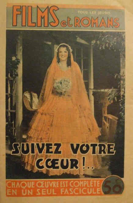 FILMS ET ROMANS magazine side cover Issue 44 4 May 1939