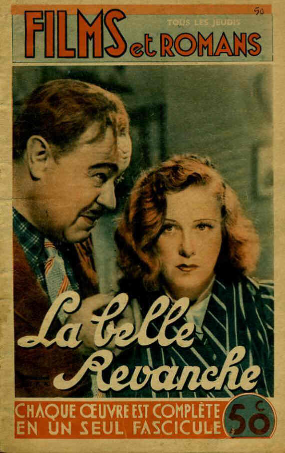 FILMS ET ROMANS magazine side cover Issue 50 15 June 1939