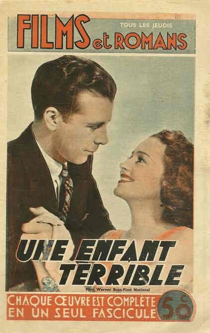 FILMS ET ROMANS magazine side cover Issue 66  1939