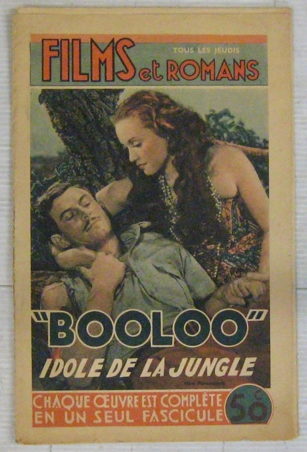 FILMS ET ROMANS magazine side cover Issue 73  1940