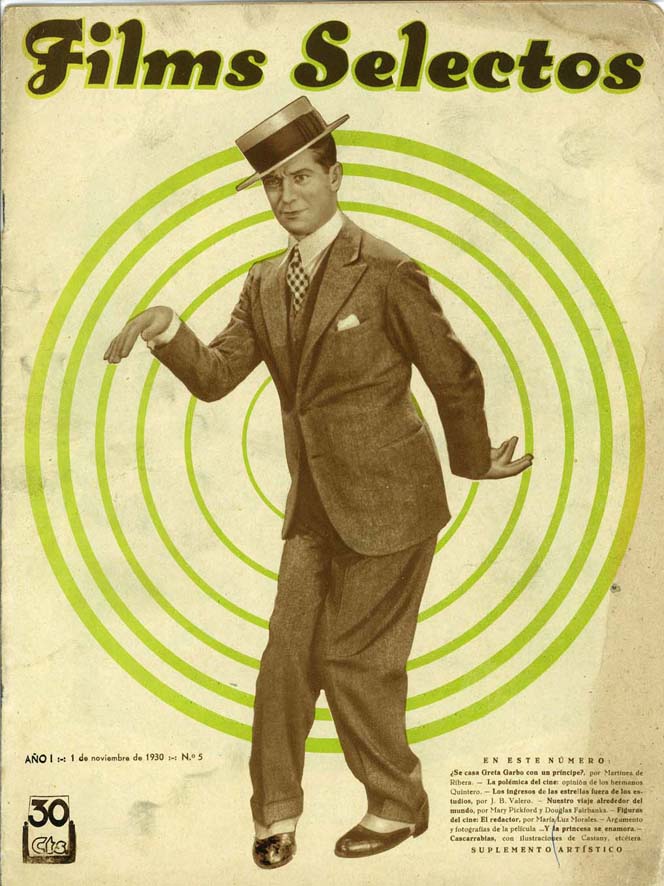 FILMS SELECTOS magazine side cover Issue 5 1 November 1930