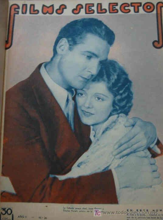 FILMS SELECTOS magazine side cover Issue 26 11 April 1931