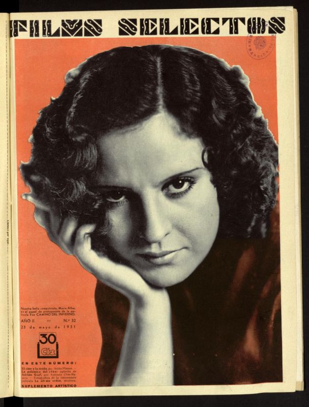 FILMS SELECTOS magazine side cover Issue 32 23 May 1931