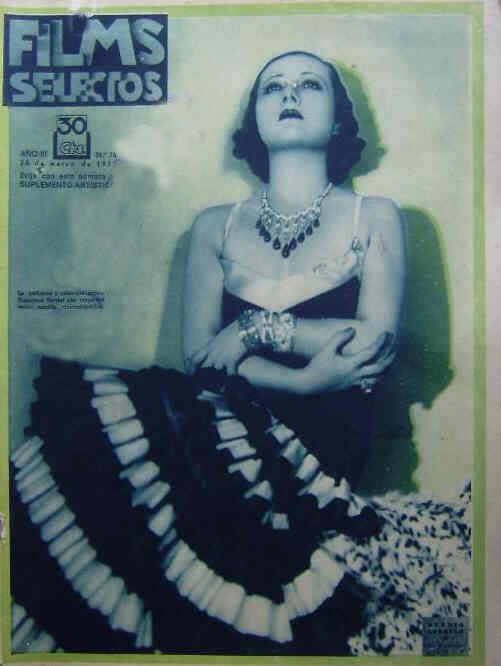 FILMS SELECTOS magazine side cover Issue 76 26 March 1932