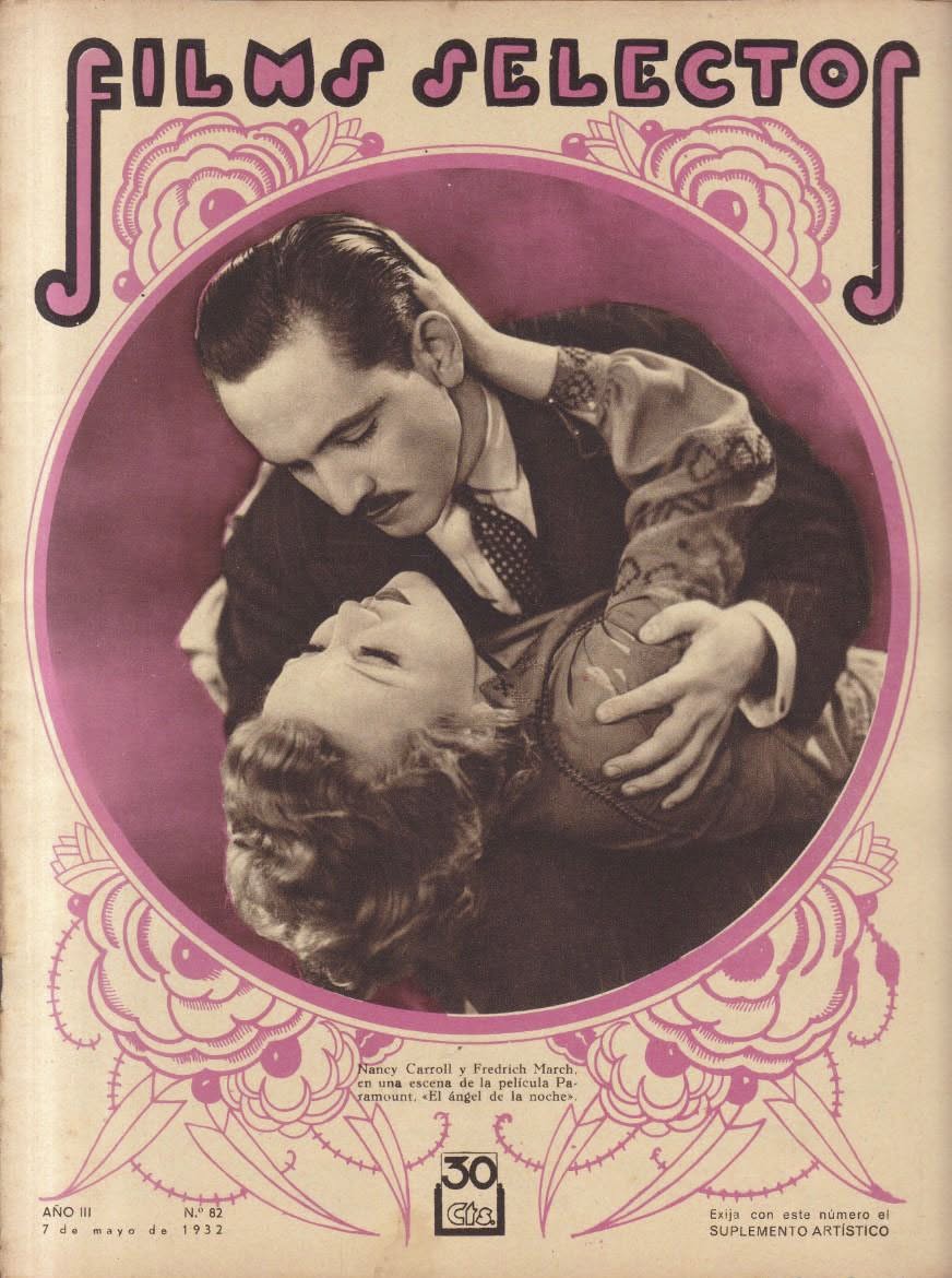 FILMS SELECTOS magazine side cover Issue 82 7 May 1932