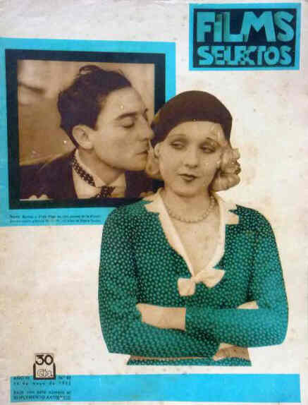 FILMS SELECTOS magazine side cover Issue 83 14 May 1932
