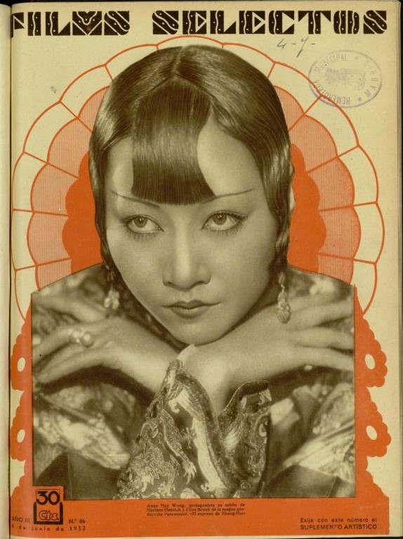 FILMS SELECTOS magazine side cover Issue 86 4 June 1932