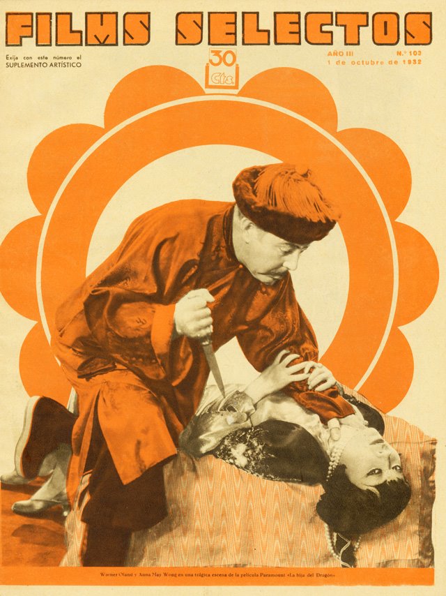 FILMS SELECTOS magazine side cover Issue 103 1 October 1932