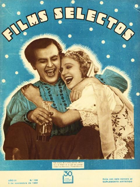 FILMS SELECTOS magazine side cover Issue 108 5 November 1932