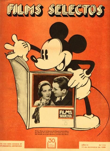 FILMS SELECTOS magazine side cover Issue 114 17 December 1932