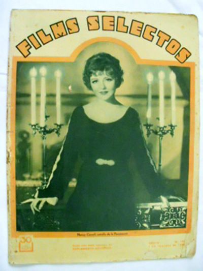 FILMS SELECTOS magazine side cover Issue 121 4 February 1933