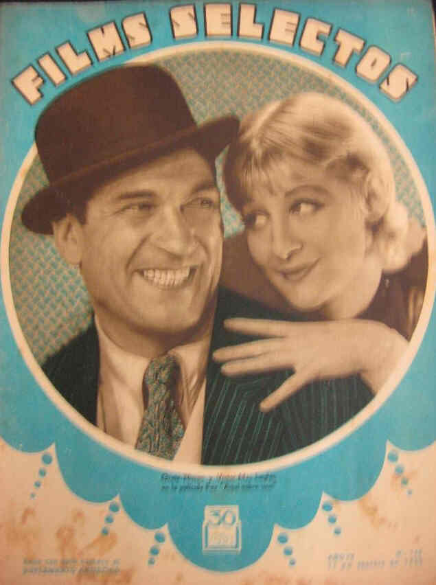 FILMS SELECTOS magazine side cover Issue 122 11 February 1933