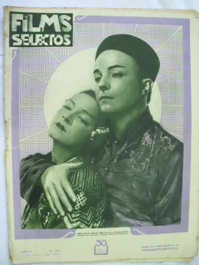 FILMS SELECTOS magazine side cover Issue 129 1 April 1933