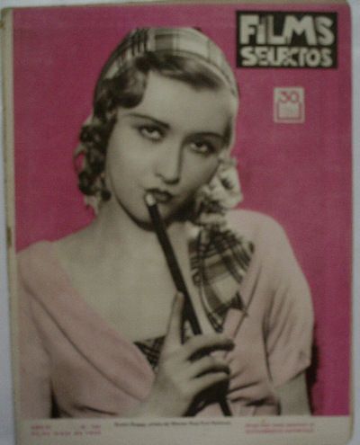FILMS SELECTOS magazine side cover Issue 137 27 May 1933