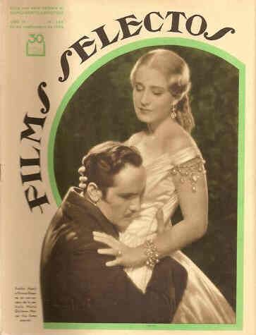 FILMS SELECTOS magazine side cover Issue 154 23 September 1933