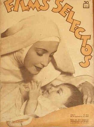 FILMS SELECTOS magazine side cover Issue 219 29 December 1934