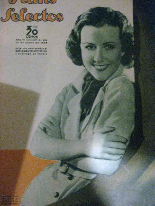 FILMS SELECTOS magazine side cover Issue 222 19 January 1935