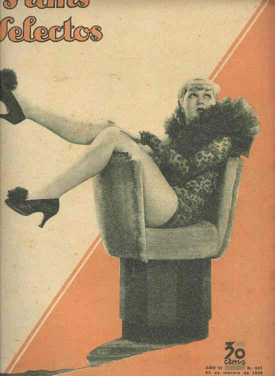 FILMS SELECTOS magazine side cover Issue 227 23 February 1935
