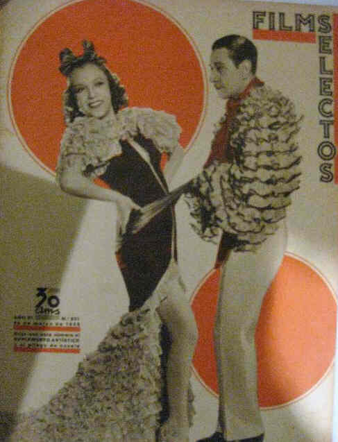 FILMS SELECTOS magazine side cover Issue 231 23 March 1935