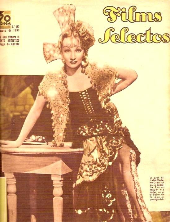 FILMS SELECTOS magazine side cover Issue 237 4 May 1935