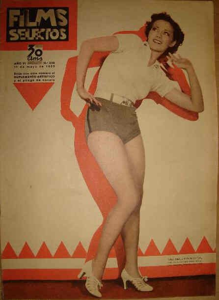 FILMS SELECTOS magazine side cover Issue 238 11 May 1935