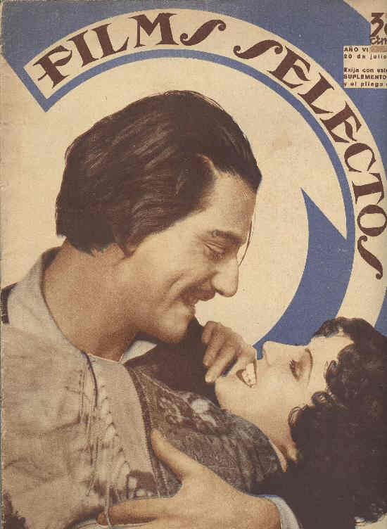 FILMS SELECTOS magazine side cover Issue 248 20 July 1935