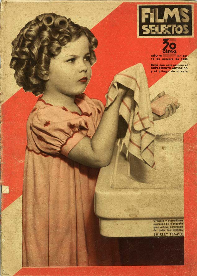 FILMS SELECTOS magazine side cover Issue 261 19 October 1935