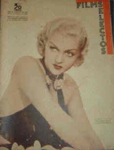 FILMS SELECTOS magazine side cover Issue 267 30 November 1935