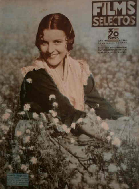 FILMS SELECTOS magazine side cover Issue 282 14 March 1936