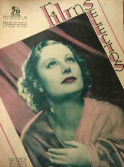 FILMS SELECTOS magazine side cover Issue 288 28 April 1936