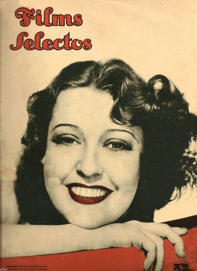 FILMS SELECTOS magazine side cover Issue 294 6 June 1936