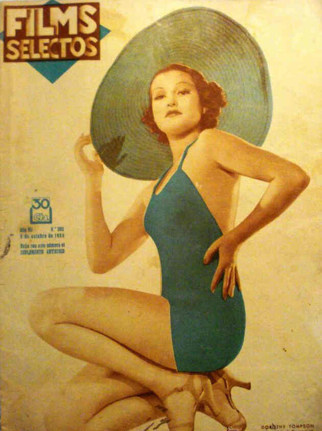 FILMS SELECTOS magazine side cover Issue 302 3 October 1936