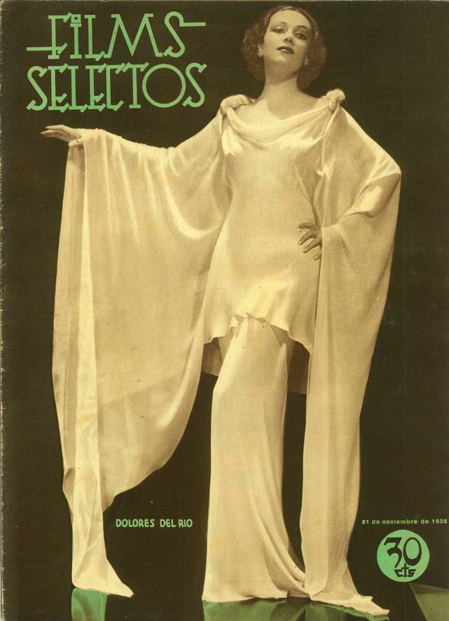 FILMS SELECTOS magazine side cover Issue 308 21 November 1936