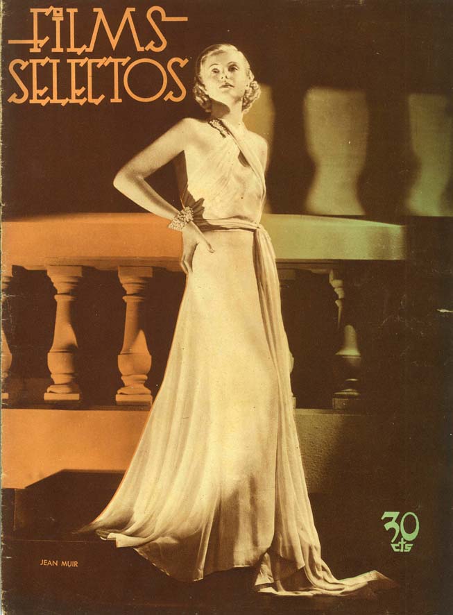 FILMS SELECTOS magazine side cover Issue 311 12 December 1936
