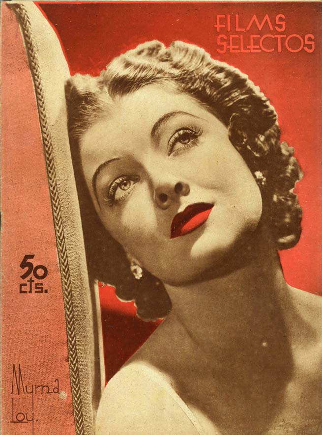 FILMS SELECTOS magazine side cover Issue 322  1937